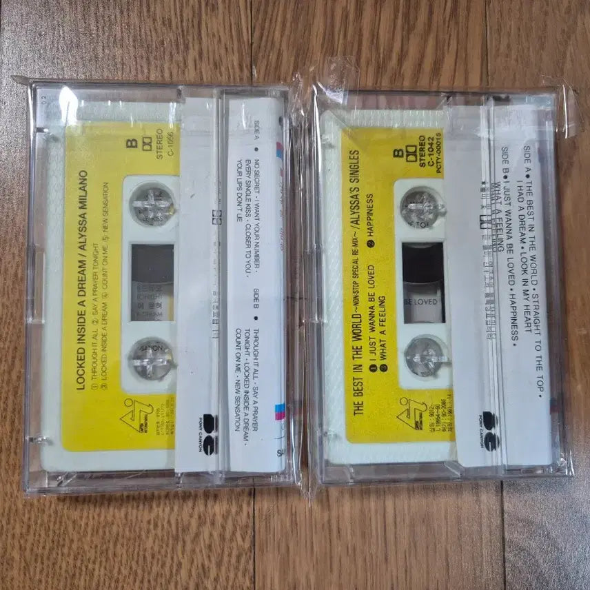 [BUNJANG] Alisa Milano Cassette Tape Set / (개봉 카세트)앨리사 밀라노  카세트테이프