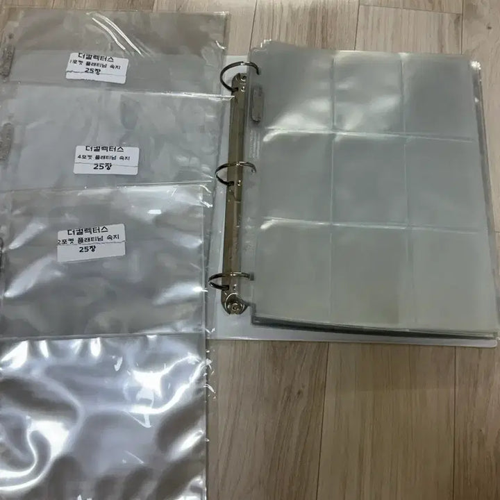 [SOLD OUT] 울트라 프로 플래티넘 3공 9포켓 바인더 속지 야구 kbo 축구카드 포카