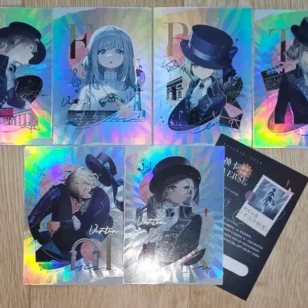 [BUNJANG] Reverse 1999 UTTU 1st Edition VR Card Set (6 Types) / 리버스1999 UTTU 1탄 VR카드 6종 일괄 판매