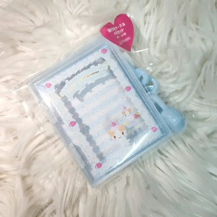 [BUNJANG] Whippingdeco Lock Case Memo Pad (Marshmallow) / [미사용] 휘핑데코 좌물쇠 케이스 메모지  (마슈마로)(마지막-오늘만할인!)