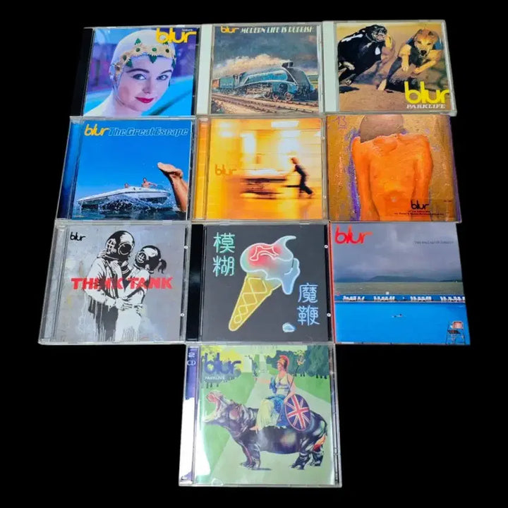 [BUNJANG] Blur Full Album Collection (10 Albums, 11 CDs) / Blur 블러 전집 FULL ALBUM CD 음반