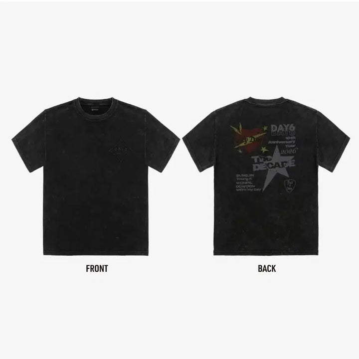 [SOLD OUT] 데이식스 더데케이드 고베 엠디 티셔츠 라지(L) 미개봉