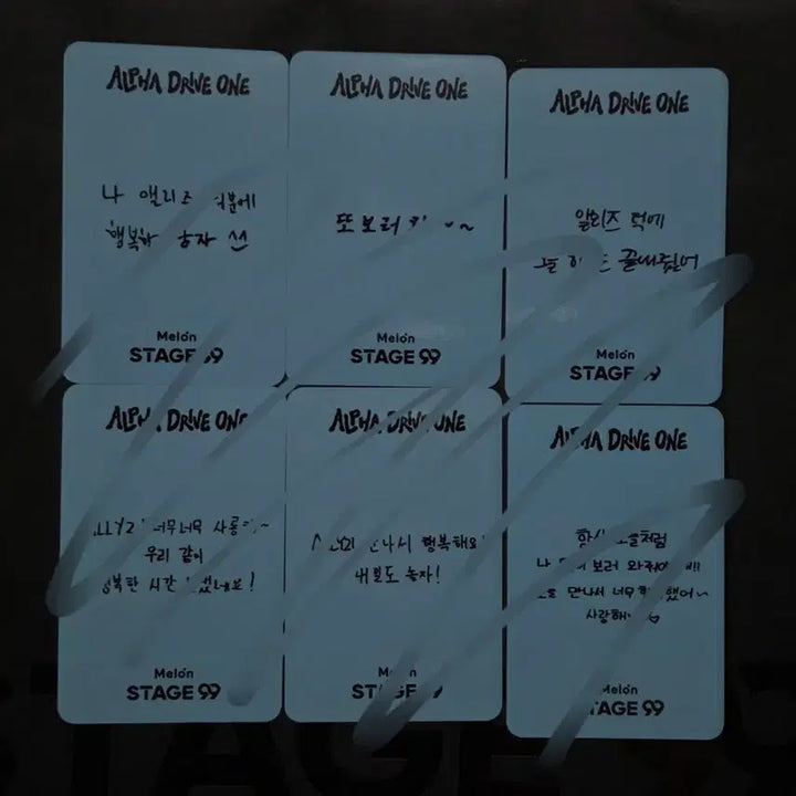[SOLD OUT] 알파드라이브원 멜론 스테이지99 역조공 포카 상원 양도