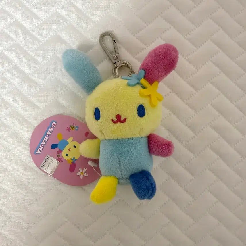 [BUNJANG] Usahana Doll Keyring / 우사하나 인형 키링