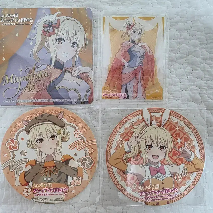 [BUNJANG] Love Live! Nijigasaki Miyashita Ai Goods Set (4 Items) / 러브라이브 니지동 미야시타 아이 굿즈 세트 4점