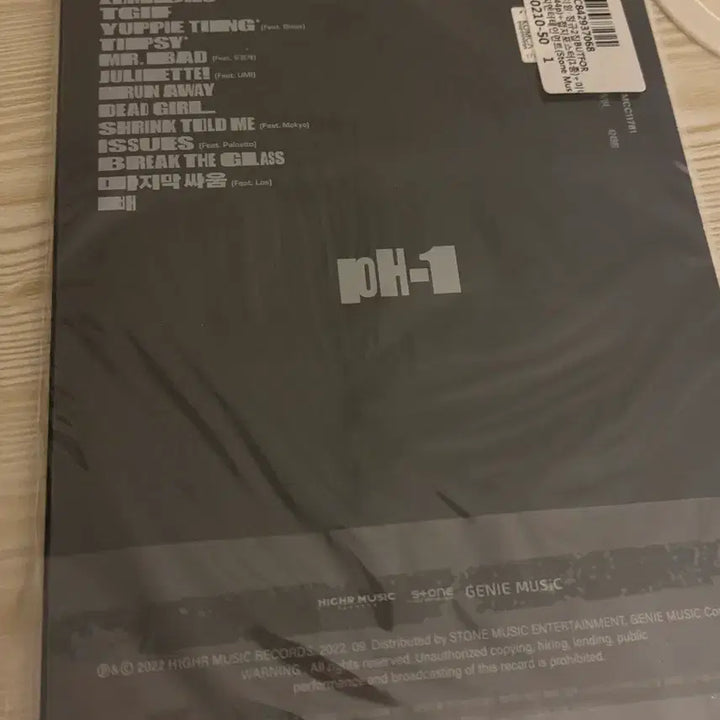 [BUNJANG] pH-1 "but for now leave me" 2nd Full Album / pH-1 피에이치원 정규2집 앨범 but for now leave me