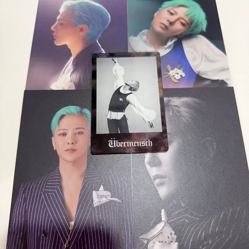 [BUNJANG] G-Dragon WEVERSEMUSEUM Exhibition Postcard Set (Unsealed) / 개봉)지디 위버맨쉬 전시회 엽서세트