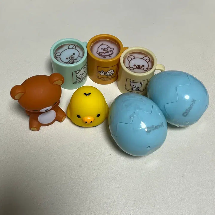 [BUNJANG] Rilakkuma Light Dinosaur Gacha Bundle Set / 리락쿠마 라이트 공룡가챠 일괄 양도