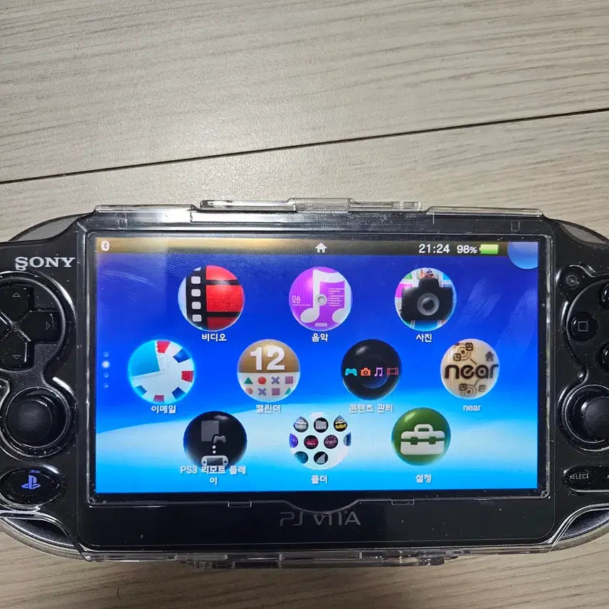 [BUNJANG] PS Vita 1st Gen OLED Black 128GB Bundle / PS Vita 1세대 OLED 블랙 128GB 구성 판매합니다