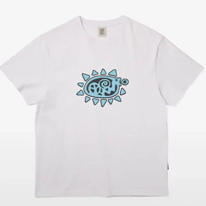 [SOLD OUT] (옷장정리) 예스아이씨 Spiral Tee White 반팔티 / 무신사