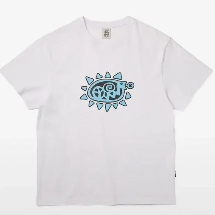 [SOLD OUT] (옷장정리) 예스아이씨 Spiral Tee White 반팔티 / 무신사