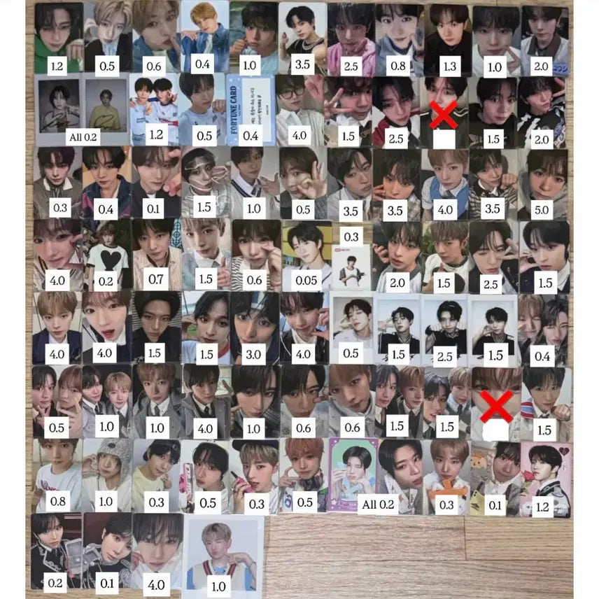 [SOLD OUT] 엔시티위시스테디팝팝컬러리스트시온리쿠유우시재희료사쿠야포카분철돌큐큐