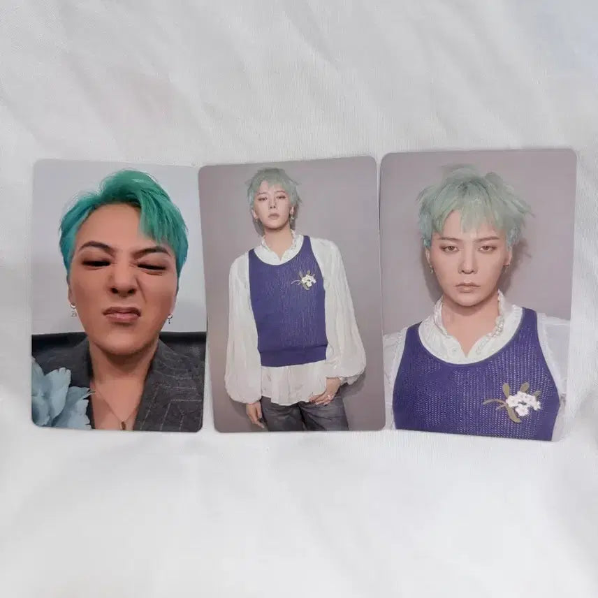 [BUNJANG] G-Dragon Photocard Bundle Set / 지디 포카 3종일괄