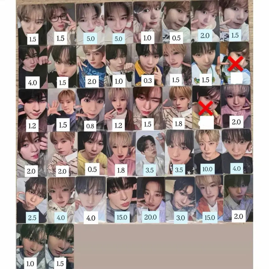 [SOLD OUT] 엔시티위시스테디컬러오드투러브이즈위싱가포르당첨자시온리쿠유우시재희료사쿠야포카