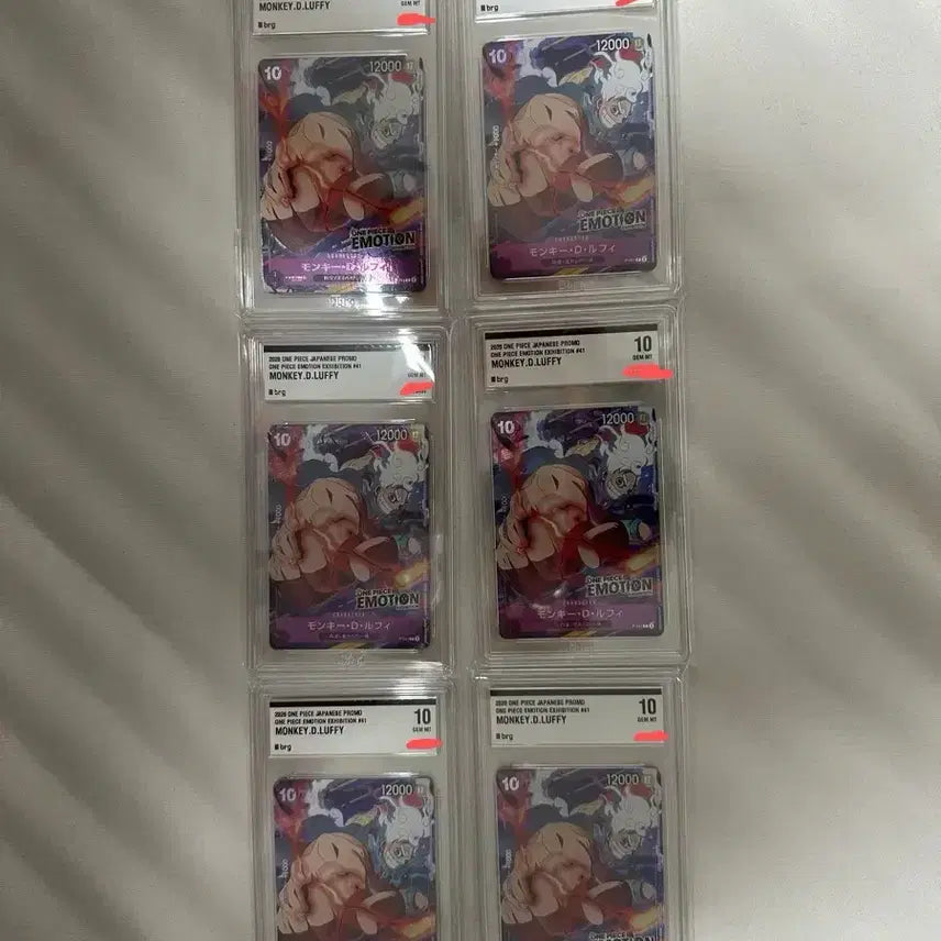 [BUNJANG] One Piece Monkey D. Luffy P-041 Emotion Card / [BRG 10] 원피스 몽키 D. 루피 P-041 프로모션 이모션