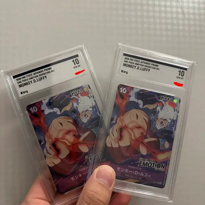 [BUNJANG] One Piece Monkey D. Luffy P-041 Emotion Card / [BRG 10] 원피스 몽키 D. 루피 P-041 프로모션 이모션
