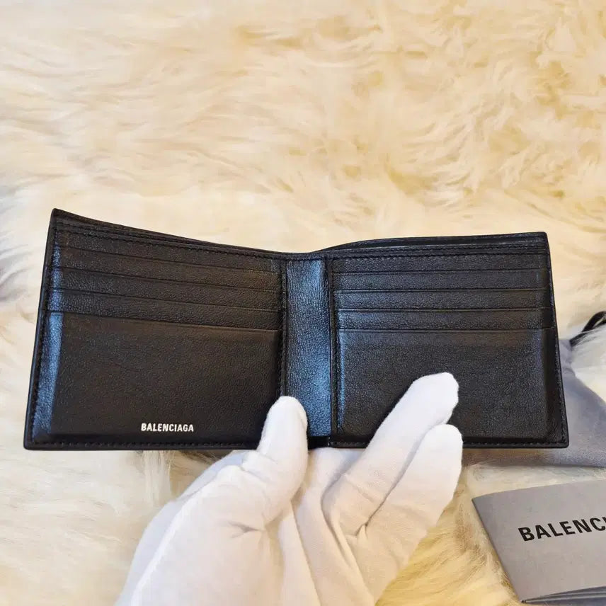 [SOLD OUT] [새상품급/정품] 발렌시아가 BB 로고 반지갑 풀박스