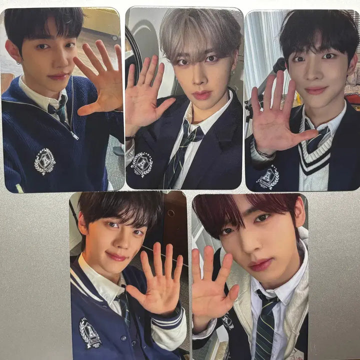 [BUNJANG] ZB1 2nd Album Fanmeeting POB Photocard Set (5ea) / 앤더블 중콘 퇴장 포카 세트 양도 장하오 한유진 김규빈 리키 한유진 쇼콘