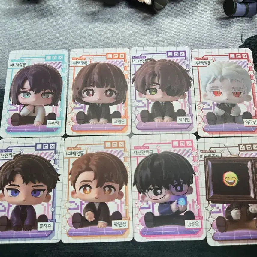 [BUNJANG] Gwechul Guedaam Chulgeun Pop-up Figure Set / 괴출 괴담출근 팝업 피규어