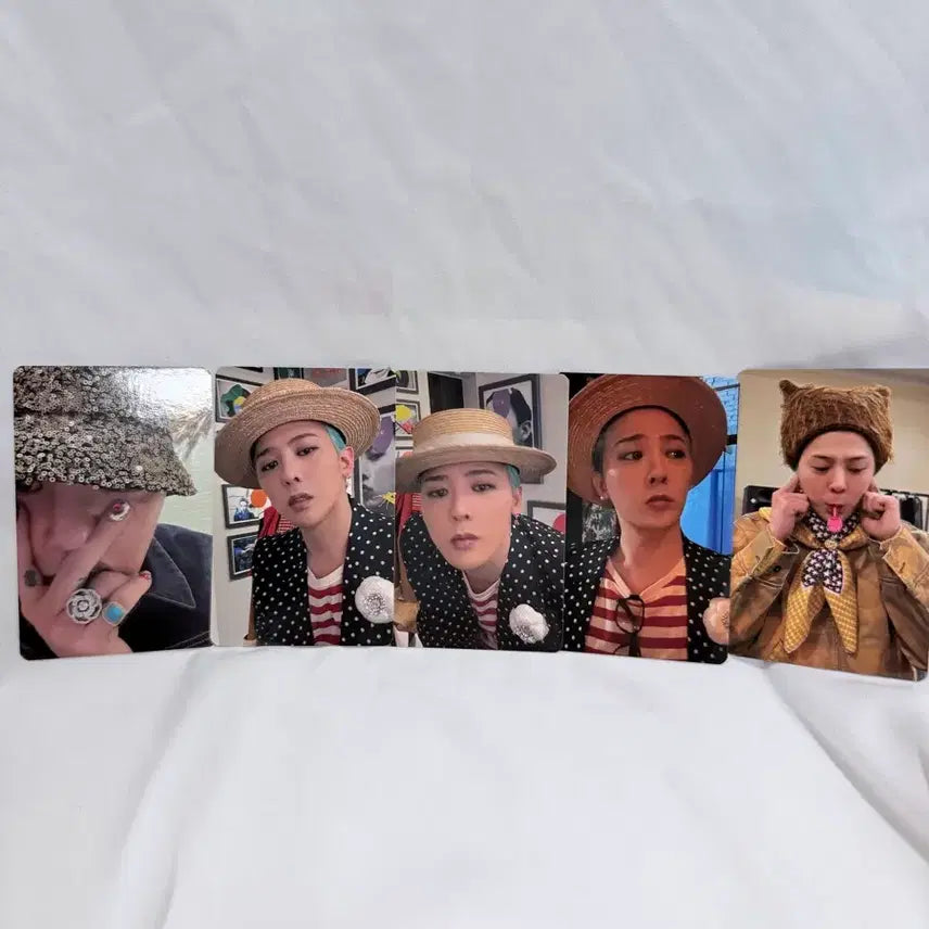 [BUNJANG] G-Dragon Photocard Bundle Set / 지디포카 5종일괄
