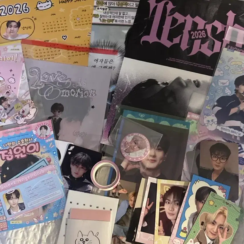 [BUNJANG] Yang Jeongwon 2026 Birthday Event Bundle Set / 양정원 2026 생카 비공굿 일괄