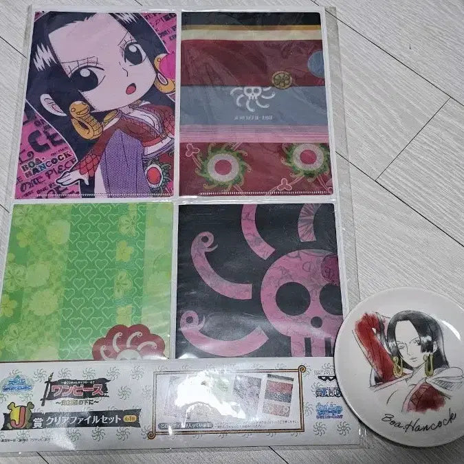[BUNJANG] One Piece Ichiban Kuji Kyun Chara World Boa Hancock Mini File / 원피스 제일복권 큥카라 월드 보아 행콕 미니 파일