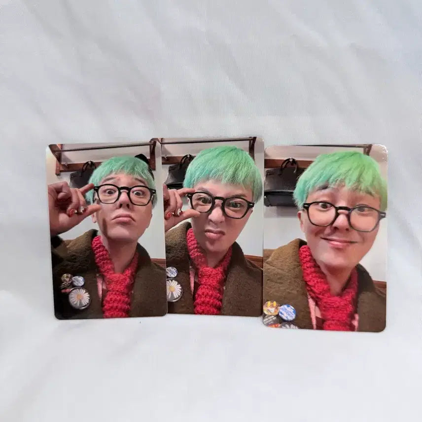 [BUNJANG] G-Dragon Photocard Bundle Set (3 Types) / 지디 포카 3종 일괄