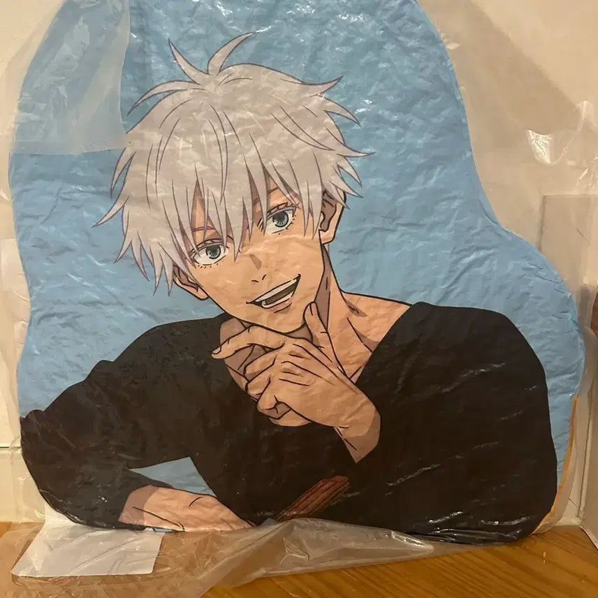 [BUNJANG] SEGA Jujutsu Kaisen Gojo Satoru Cushion (Sealed) / 세가 쿠지 고죠 쿠션 판매합니다