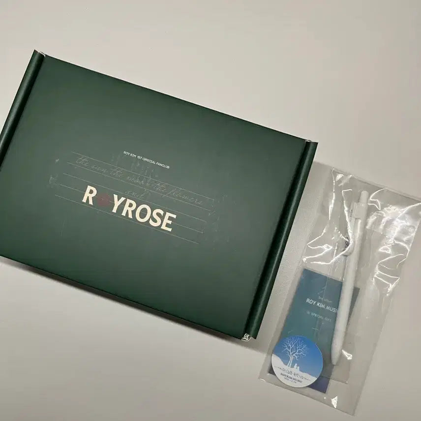 [BUNJANG] Roy Kim Roy-Rose 1st Fan Kit / 로이킴 로이로제 1기 팬키트