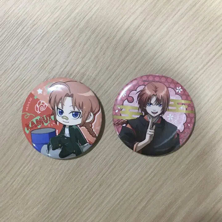 [BUNJANG] Gintama Kamui Badge Set / 은혼 카무이 뱃지