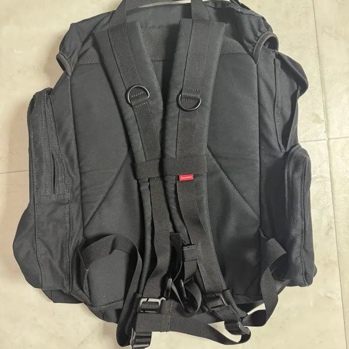 [BUNJANG] Supreme 23SS Field Backpack Black / 슈프림 필드 백팩 블랙 23SS