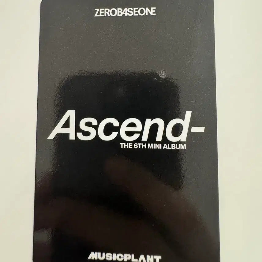 [BUNJANG] ZEROBASEONE Zb1 Ascend 11 Ver. Music Plant POB Seok Matthew / 제로베이스원 zb1 어센드 Ascend 11 ver 뮤직플랜트 석매튜