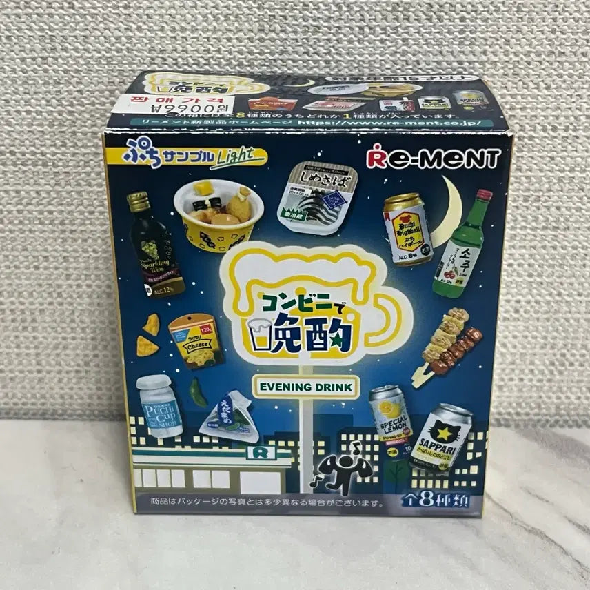 [BUNJANG] Re-Ment Petit Sample Convenience Store Evening Drinks Miniature Set / [단순 개봉] 리멘트 푸치샘플 편의점에서 저녁반주