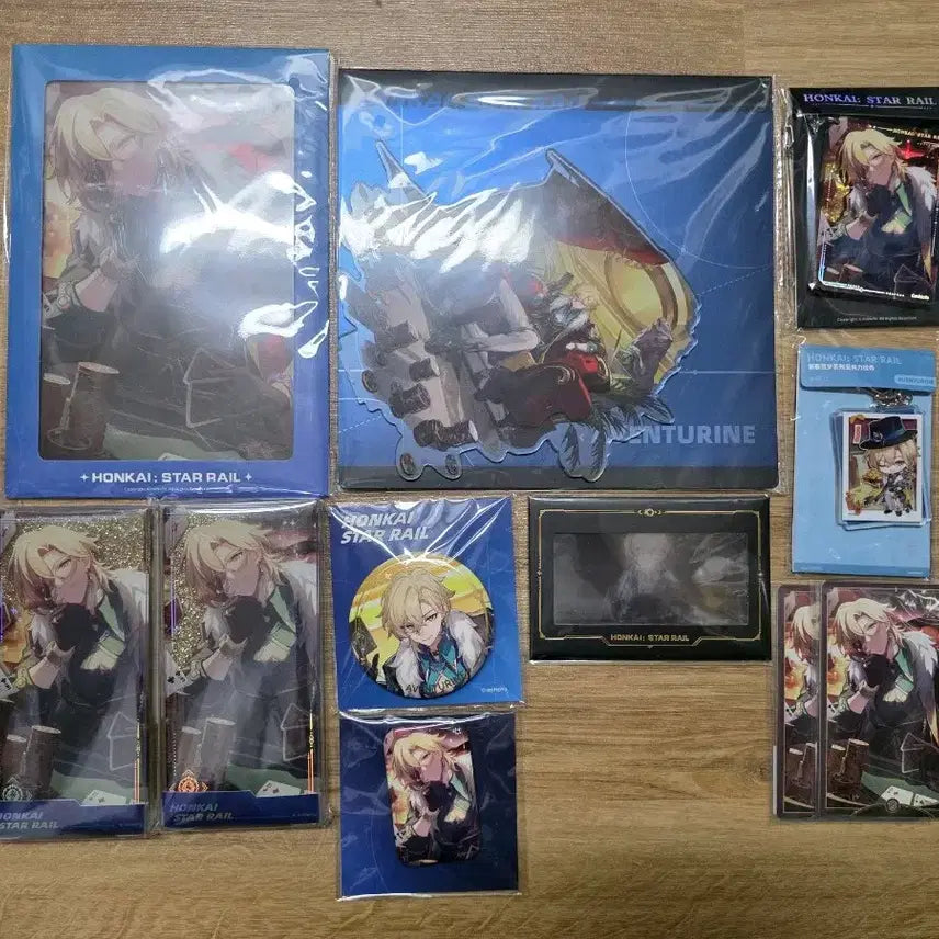 [BUNJANG] Honkai: Star Rail Aventurine Official Merchandise Bundle Set / 붕괴 스타레일 붕스 어벤츄린 공식 굿즈 일괄 판매