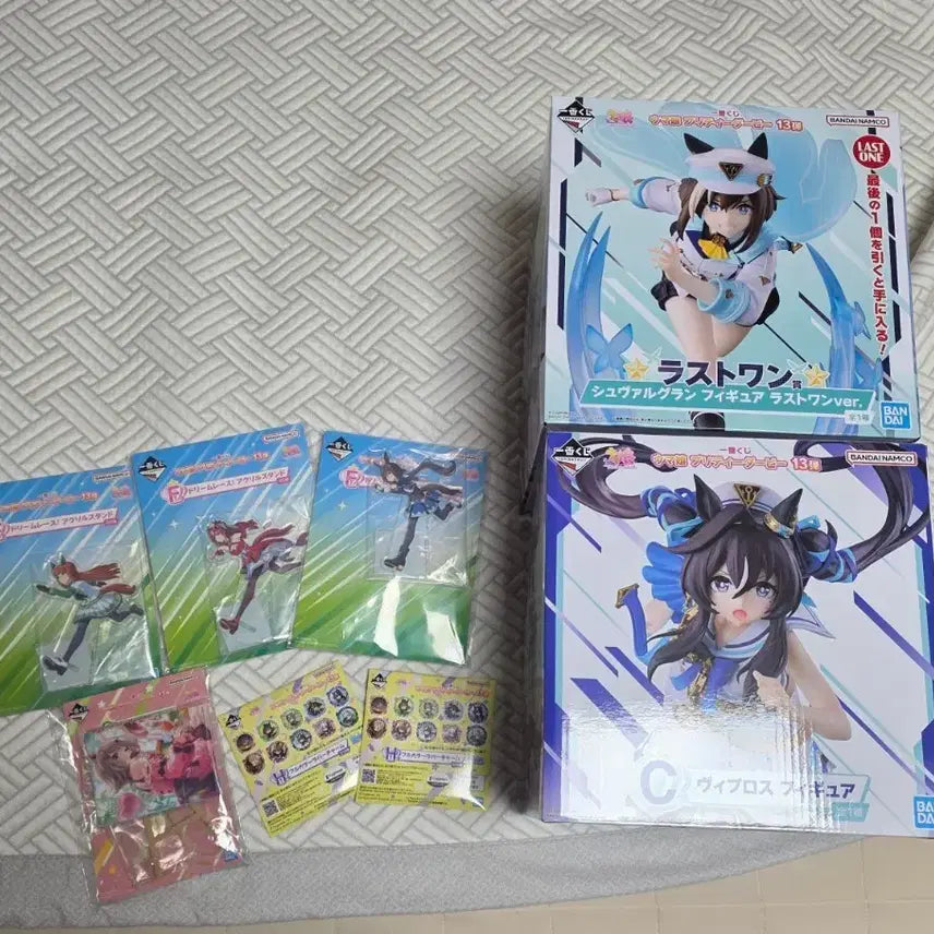 [BUNJANG] Umamusume Ichiban Kuji C Prize &amp; Last One Prize Bundle Set / 13만원)우마무스메 제일복권 쿠지 c상,라스트원상 일괄