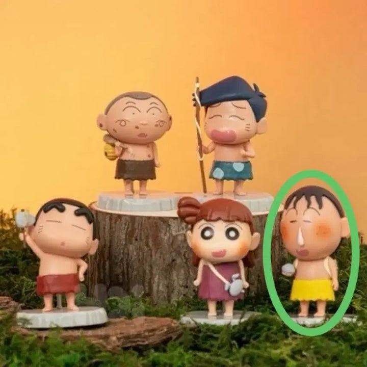 [BUNJANG] Crayon Shin-chan Prehistoric Era Maenggu Figure (Sealed) / 짱구 원시시대 피규어 맹구 판매