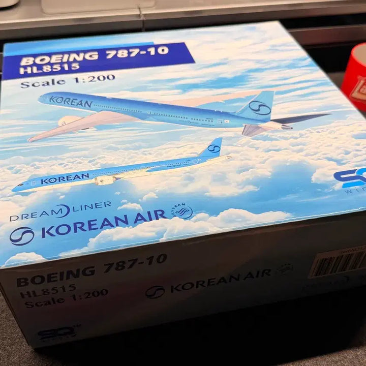 [BUNJANG] SQWings Korean Air New Livery B787-10 1:200 Die-cast Model / SQWings 대한항공 신도장 B787-10 1:200 S급 풀박스