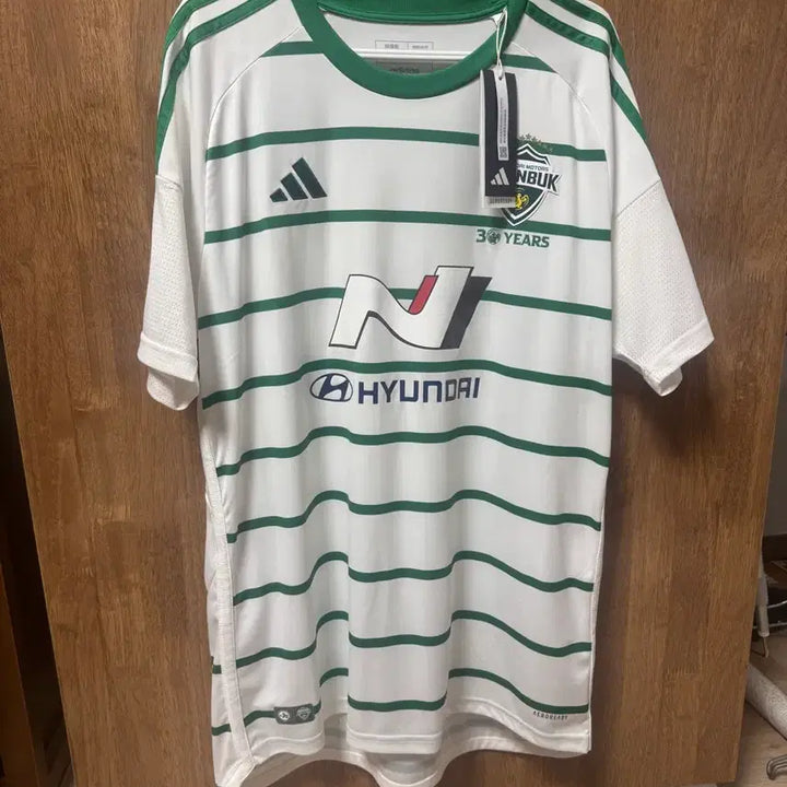 [BUNJANG] Jeonbuk Hyundai Motors 30th Anniversary Edition Adidas Authentic Jersey / 전북현대 유니폼
