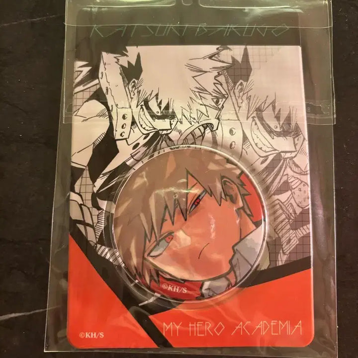 [BUNJANG] My Hero Academia Jump Shop Katsuki Bakugo Can Badge Holder / 히로아카 점프샵 바쿠고 캔뱃지 홀더