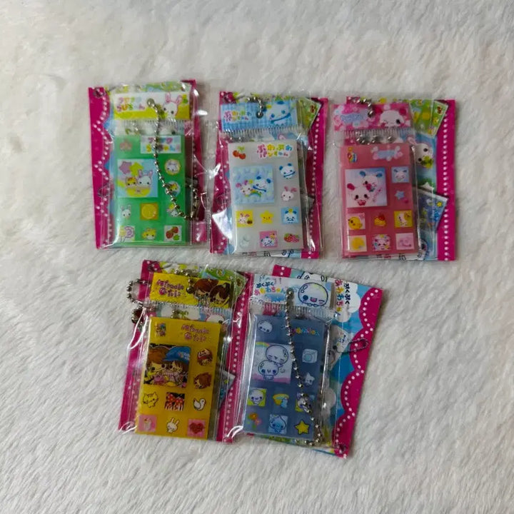 [BUNJANG] Heisei Kami-o-Japan Miniature Tile Sticker Gacha Keychain Bundle Set / 일괄) 헤이세이 카미오재팬 미니어쳐 타일 사각 스티커 가챠 키링