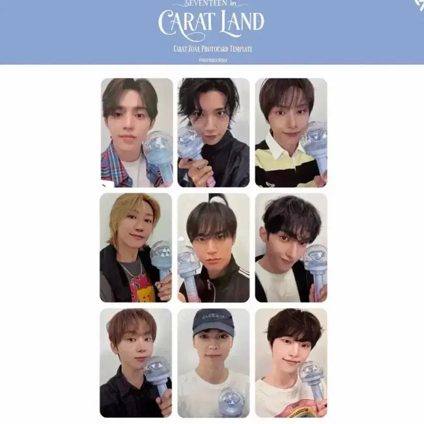 [BUNJANG] SEVENTEEN Caratland Photocard / 세븐틴 캐럿랜드 포토카드