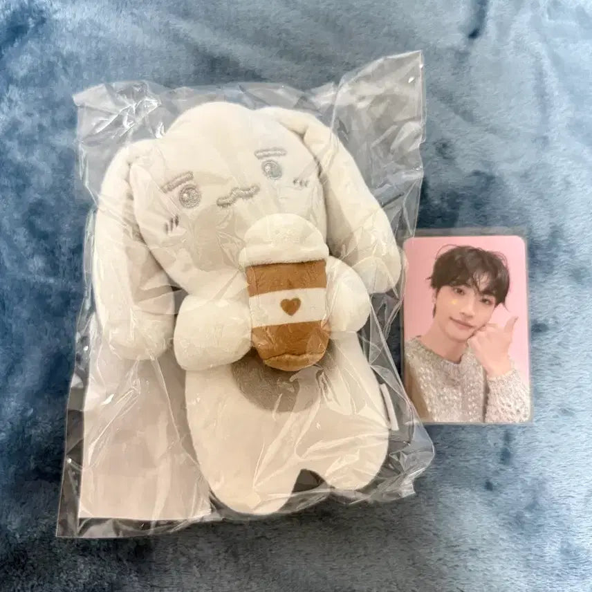 [BUNJANG] ATEEZ Seonghwa Cup Sleeve Keyring (Photocard Included) Sealed / 미개봉)에이티즈 컵 슬리브 키링(성화) 양도
