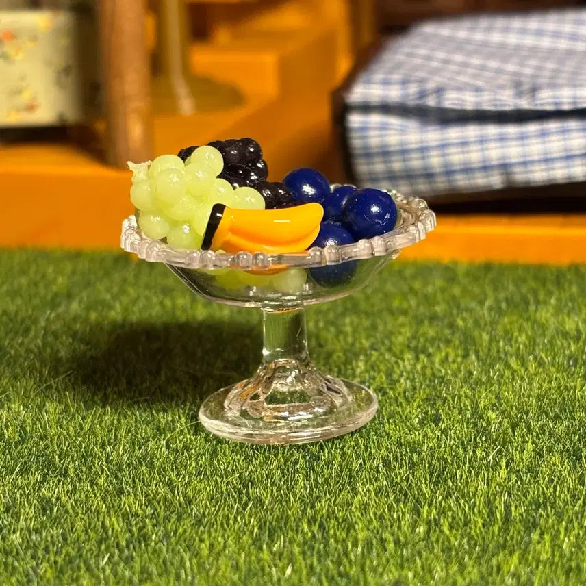 [BUNJANG] Fruit Miniature Set (Grape, Banana, Blueberry) / 포도,바나나,블루베리,그릇 미니어처 세트 판매