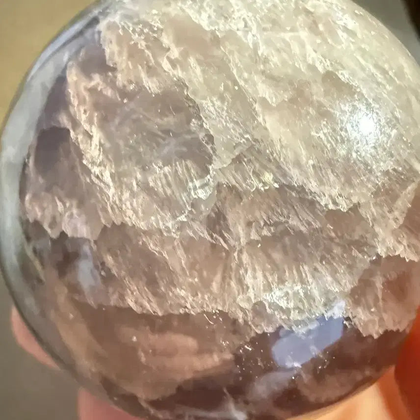[BUNJANG] Fluorite Sphere / 플루오라이트 스피어(겹겹이 레이어 된듯한 스낌의 원석 팝니다)