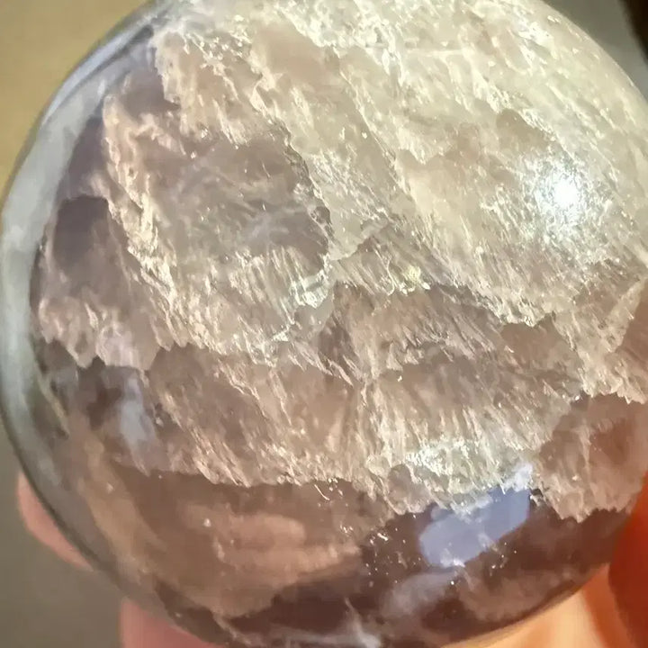[BUNJANG] Fluorite Sphere / 플루오라이트 스피어(겹겹이 레이어 된듯한 스낌의 원석 팝니다)