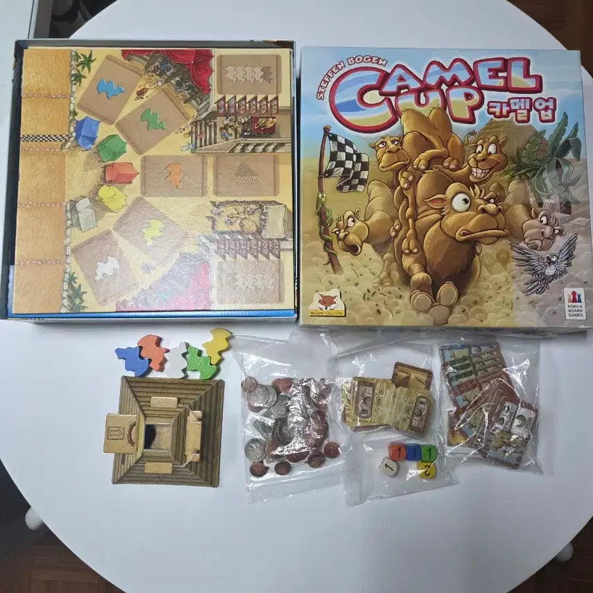 [BUNJANG] Camel Up Board Game Full Set / 카멜업 보드게임