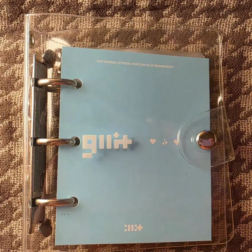 [BUNJANG] ILLIT GLIT Membership Kit Photocard Binder / 아일릿 글릿 멤버십 키트 포카 바인더
