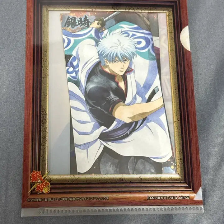 [BUNJANG] Gintama Yoshiwara Fiery Arc Sticker Set with Holder / 은혼 요시와라염상편 스티커 세트 + 홀더