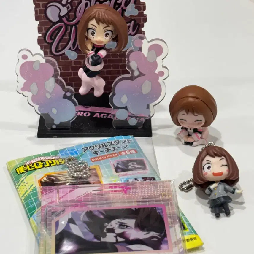 [BUNJANG] My Hero Academia Ochaco Uraraka Goods Bundle Set / 나의 히어로 아카데미아 우라라카 오챠코 굿즈 세트