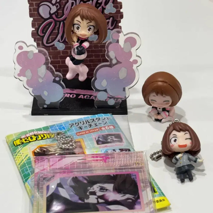 [BUNJANG] My Hero Academia Ochaco Uraraka Goods Bundle Set / 나의 히어로 아카데미아 우라라카 오챠코 굿즈 세트